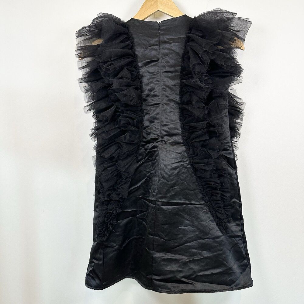 Elegant Black Kids Formal Dress with Colorful Embellishments - Picture 6 of 12